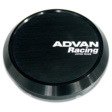 ADVAN Center Cap: Flat Cap (73mm Black) - EPI Motoring