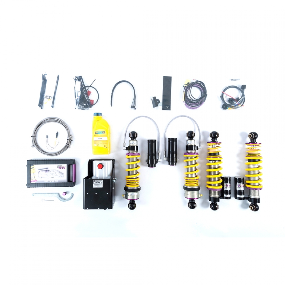 KW Suspension V3 Coilover Kit HLS 4 (Front & Rear Lift) Nissan R35 GTR